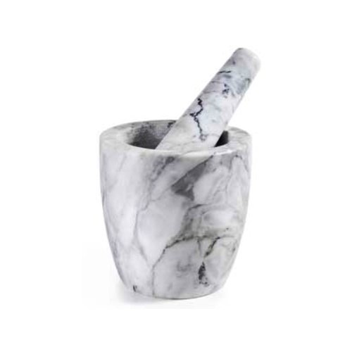 MORTERO MARMOL IBILI C/MANO 12CMS